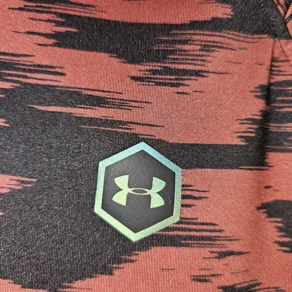 Under‎ Armour Men's Heat Gear UA RUSH TEE Graphic Print XL - Picture 5 of 5